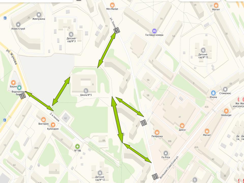 Схема КСОШ 5 Схема КСОШ 5