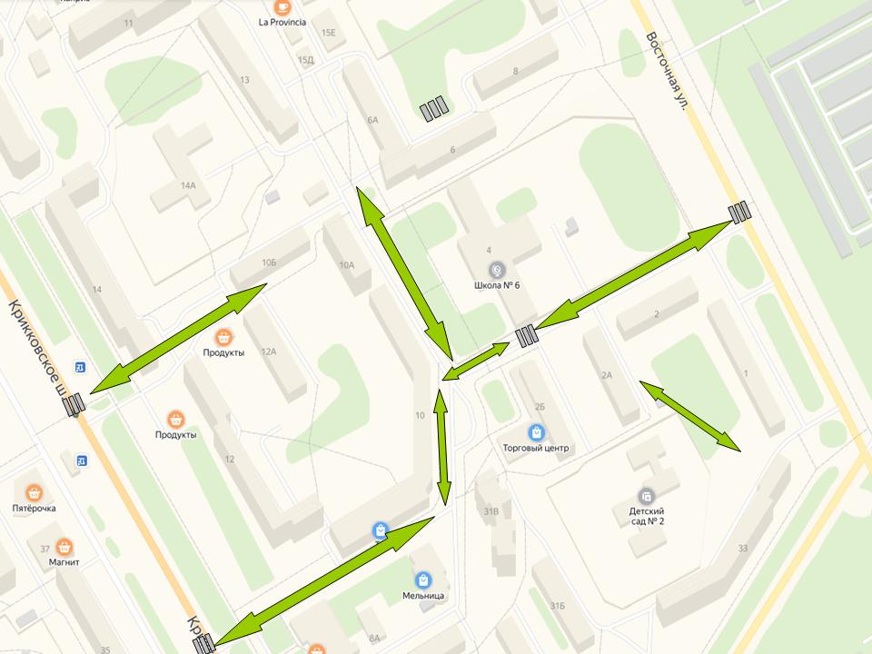 Схема КСОШ 6 Схема КСОШ 6